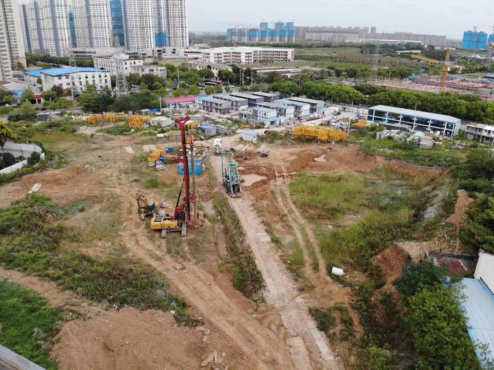 1262套！芳庭潘园二期B区经济合用房试桩实现 