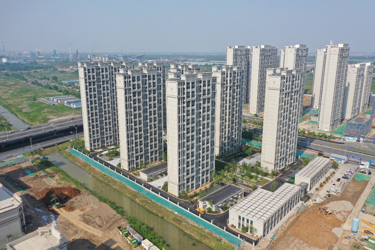 瞧！上半年江北新区根基建成的保险房 颜值一个比一个高 