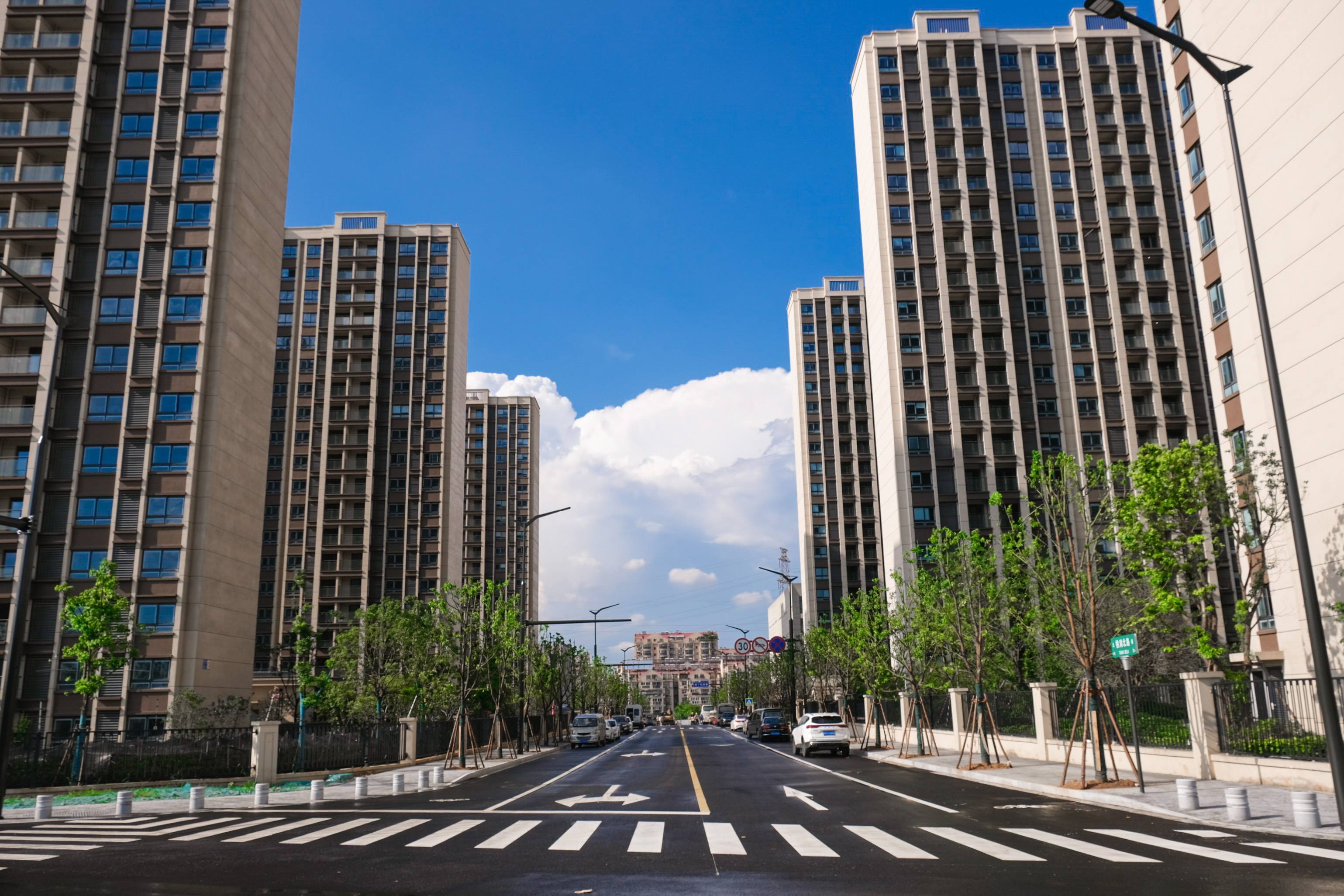 落成！盘城2号地块配套路路秀出新高度